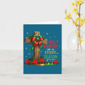 Jesus wird ihn loben, jeder Bibelvers Karte (Gelbe Blume)