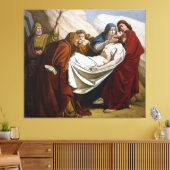 Jesus wird in den Grabstätten des Kreuzes 14 belag Leinwanddruck (Insitu (Wohnzimmer))