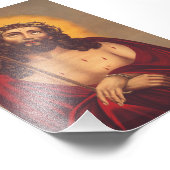 Jesus wird mit einer Dornenkrone gekrönt Fotodruck (Ecke)
