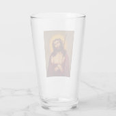Jesus wird mit einer Dornenkrone gekrönt Glas (Rückseite)