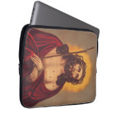 Jesus wird mit einer Dornenkrone gekrönt Laptopschutzhülle (Vorne Rechts)