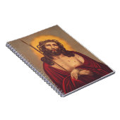 Jesus wird mit einer Dornenkrone gekrönt Notizblock (Rechte Seite)