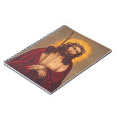 Jesus wird mit einer Dornenkrone gekrönt Notizblock (Linke Seite)