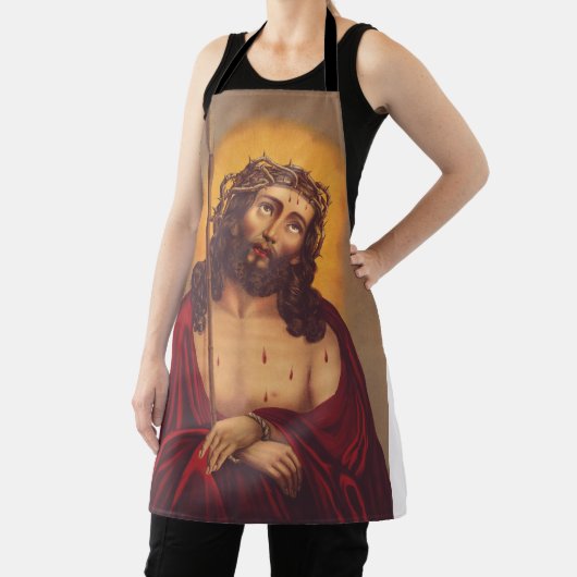 Jesus wird mit einer Dornenkrone gekrönt Schürze (InSitu)