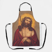 Jesus wird mit einer Dornenkrone gekrönt Schürze (Vorderseite)
