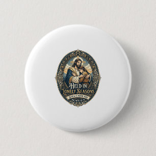 Jesus Witwe Witwer Ermutigung Vintage-Shirt Ch Button