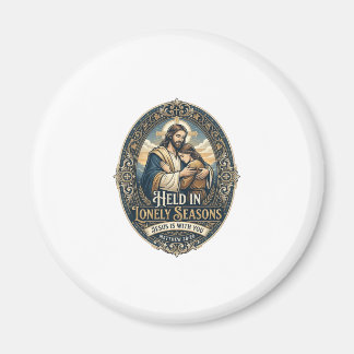 Jesus Witwe Witwer Ermutigung Vintage-Shirt Ch Magnet