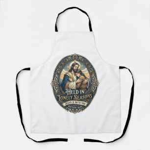 Jesus Witwe Witwer Ermutigung Vintage-Shirt Ch Schürze