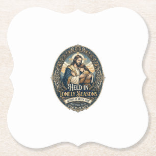 Jesus Witwe Witwer Ermutigung Vintage-Shirt Ch Untersetzer