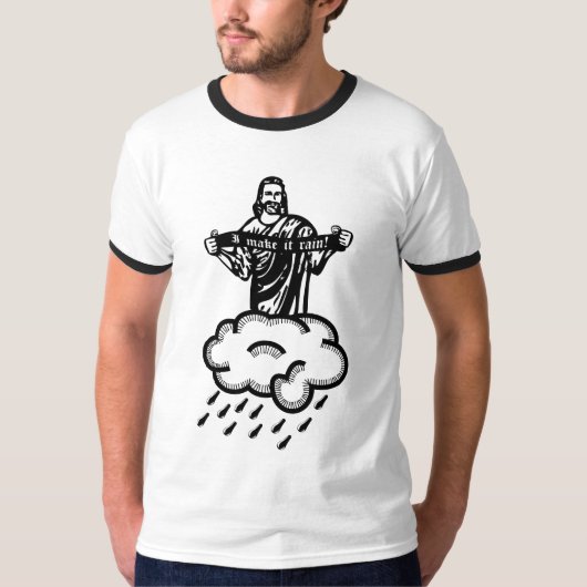 Jesus-Wolken T-Shirt (Vorderseite)