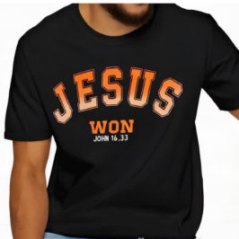 Jesus Won T-Shirt
