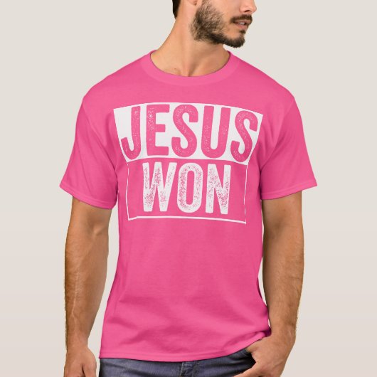 Jesus Won T-Shirt (Vorderseite)