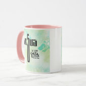 Jesus Word Art Tasse (Vorderseite Links)