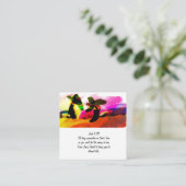 Jesus Wort Begleitkarte (Stehend Vorderseite)