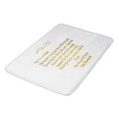 Jesus wurde badematte (Schrägansicht)