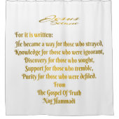 Jesus wurde duschvorhang (Vorderseite)