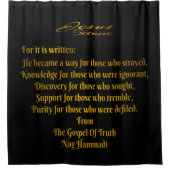 Jesus wurde duschvorhang (Vorderseite)