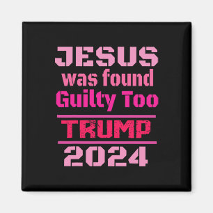 Jesus wurde für schuldig befunden, um Amerika zurü Magnet