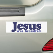 Jesus wurde gestillt autoaufkleber (Auf Auto)