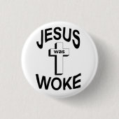 Jesus wurde Geweckt Button (Vorderseite)