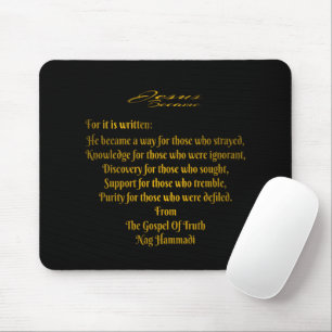 Jesus wurde mousepad