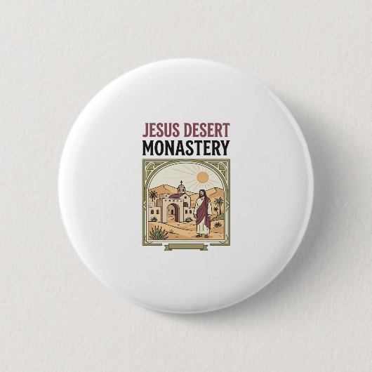 Jesus-Wüstenkloster Jesus Wüstenkloster Chri Button (Vorderseite)