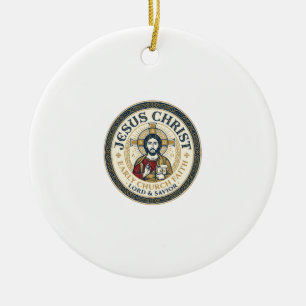 Jesus Wüstenväter Altes Christliches T-Shirt Ins Keramik Ornament