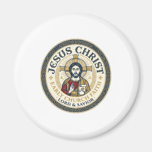 Jesus Wüstenväter Altes Christliches T-Shirt Ins Magnet