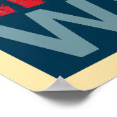 Jesus WWJD Poster (Ecke)