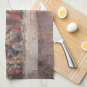 Jesus "Yeshua" Das letzte Abendmahl, Leonardo da V Geschirrtuch (Viertel Falte)