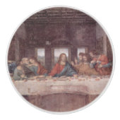 Jesus "Yeshua" Das letzte Abendmahl, Leonardo da V Keramikknauf (Vorderseite)