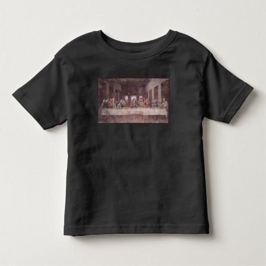 Jesus "Yeshua" Das letzte Abendmahl, Leonardo da V Kleinkind T-shirt (Vorderseite)