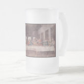 Jesus "Yeshua" Das letzte Abendmahl, Leonardo da V Mattglas Bierglas (VorderseiteRechts)