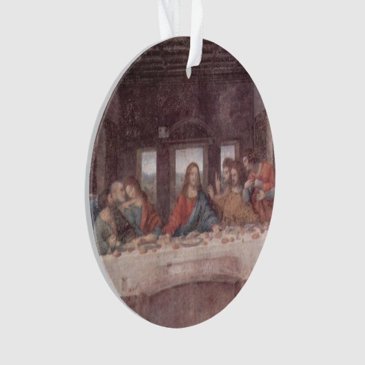 Jesus "Yeshua" Das letzte Abendmahl, Leonardo da V Ornament (Vorderseite)