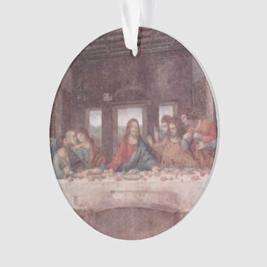 Jesus "Yeshua" Das letzte Abendmahl, Leonardo da V Ornament (Vorderseite)