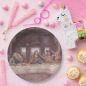 Jesus "Yeshua" Das letzte Abendmahl, Leonardo da V Pappteller (Party)