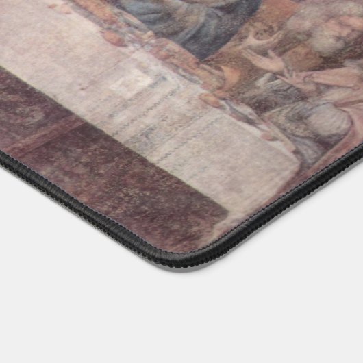 Jesus "Yeshua" Das letzte Abendmahl, Leonardo da V Schreibtischunterlage (Ecke)