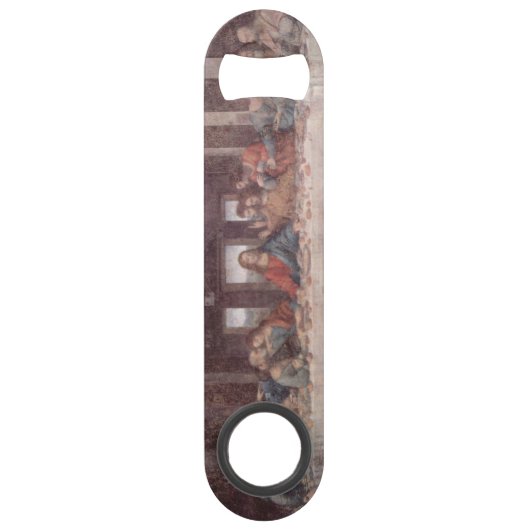 Jesus "Yeshua" Das letzte Abendmahl, Leonardo da V Speed Flaschenöffner (Rückseite)