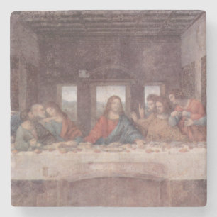 Jesus "Yeshua" Das letzte Abendmahl, Leonardo da V Steinuntersetzer