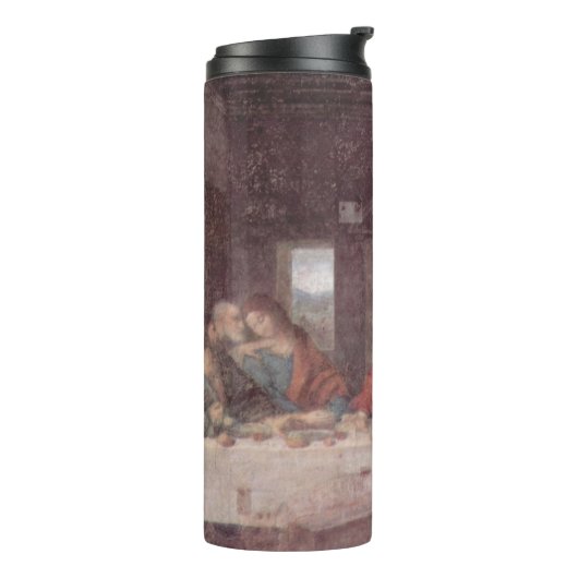 Jesus "Yeshua" Das letzte Abendmahl, Leonardo da V Thermosbecher (Nach links gedreht)