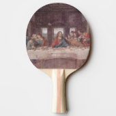 Jesus "Yeshua" Das letzte Abendmahl, Leonardo da V Tischtennis Schläger (Rückseite)