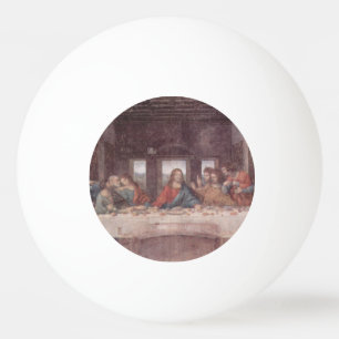 Jesus "Yeshua" Das letzte Abendmahl, Leonardo da V Tischtennisball