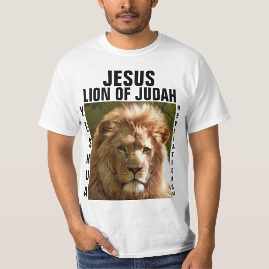 JESUS YESHUA LION JUDAH T - Shirt T-Shirts (Vorderseite)