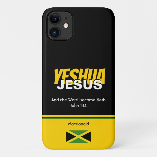 JESUS YESHUA-Schrift Personalisiert Case-Mate iPhone Hülle (Rückseite)