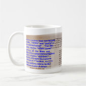 Jesus (Y'hoshua) auf Hebräer Kaffeetasse (Links)