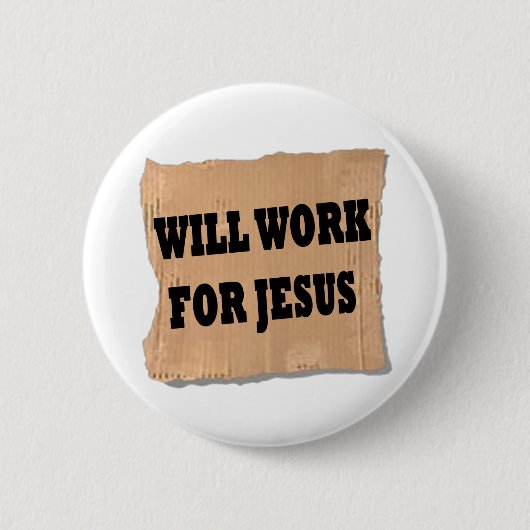 Jesus-Zeichen (Knopf) Button (Vorderseite)