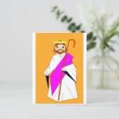 Jesus Zeichne Postkarte (Stehend Vorderseite)