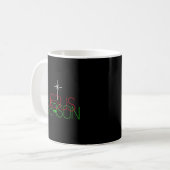 Jesus Zeit Kaffeetasse (Vorderseite Links)