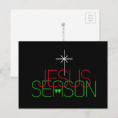 Jesus-Zeit Postkarte (Vorne/Hinten)