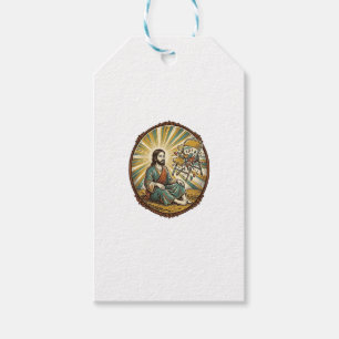 Jesus Zerbrochener Klappstuhl Party Foul Ungeschic Geschenkanhänger